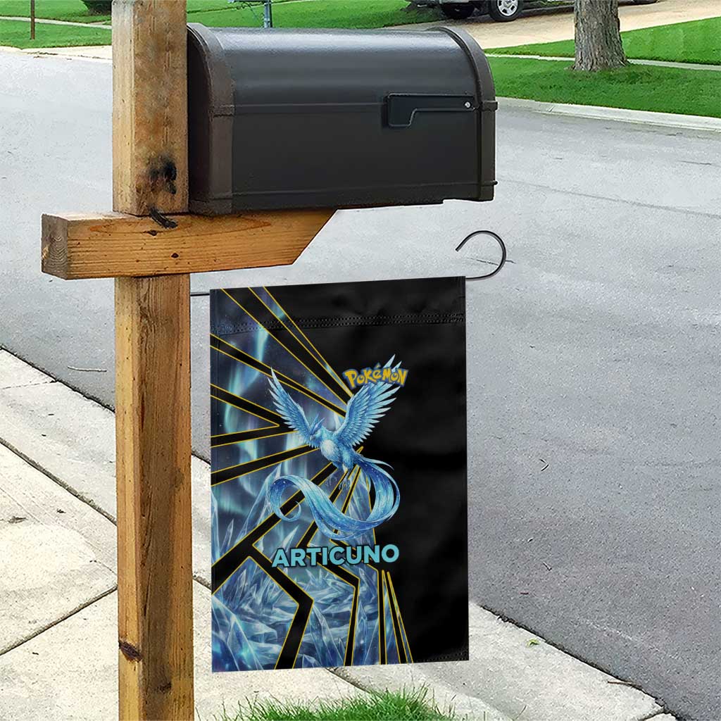 Articuno Poké Garden Flag Frost Crystal Comic Style