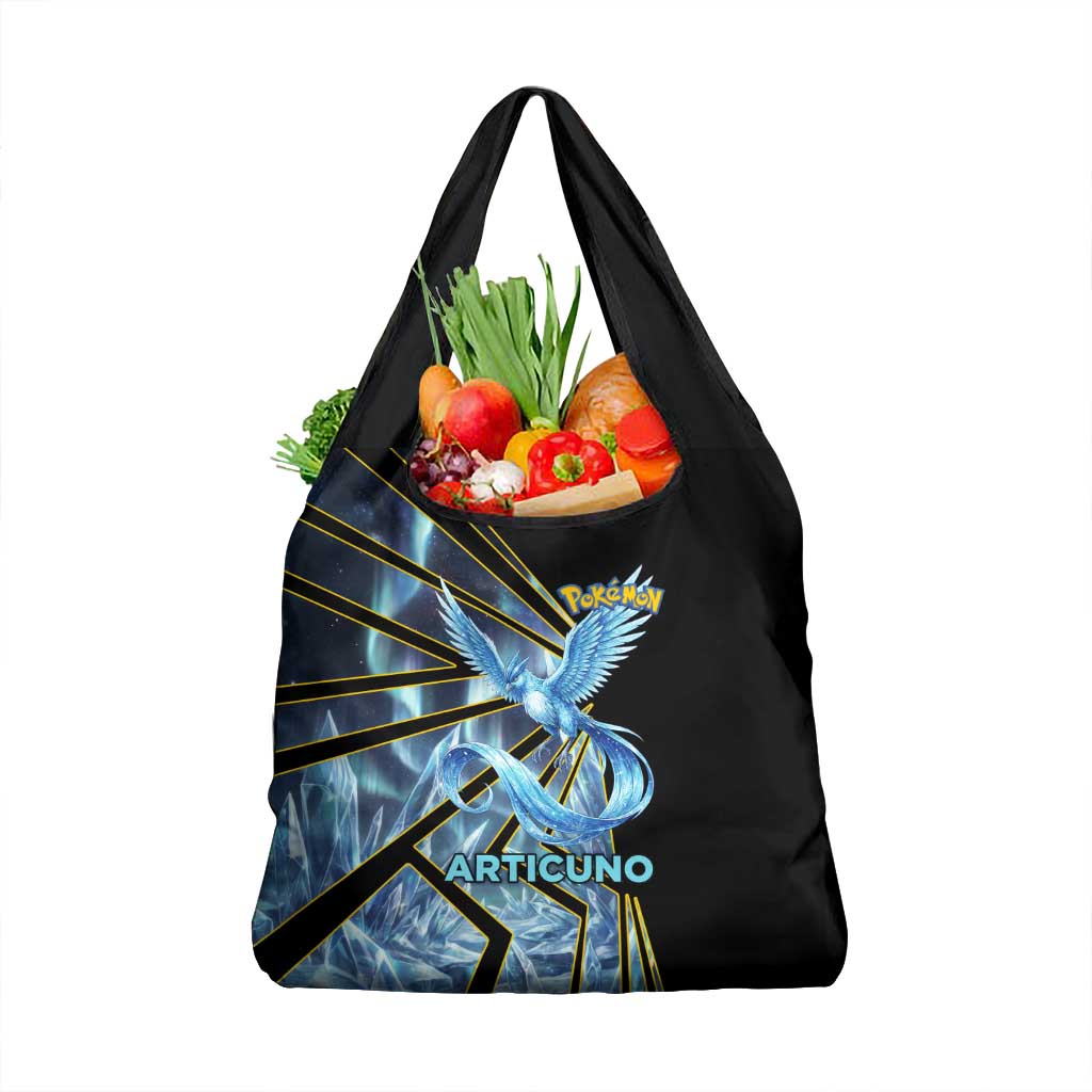 Articuno Poké Grocery Bag Frost Crystal Comic Style