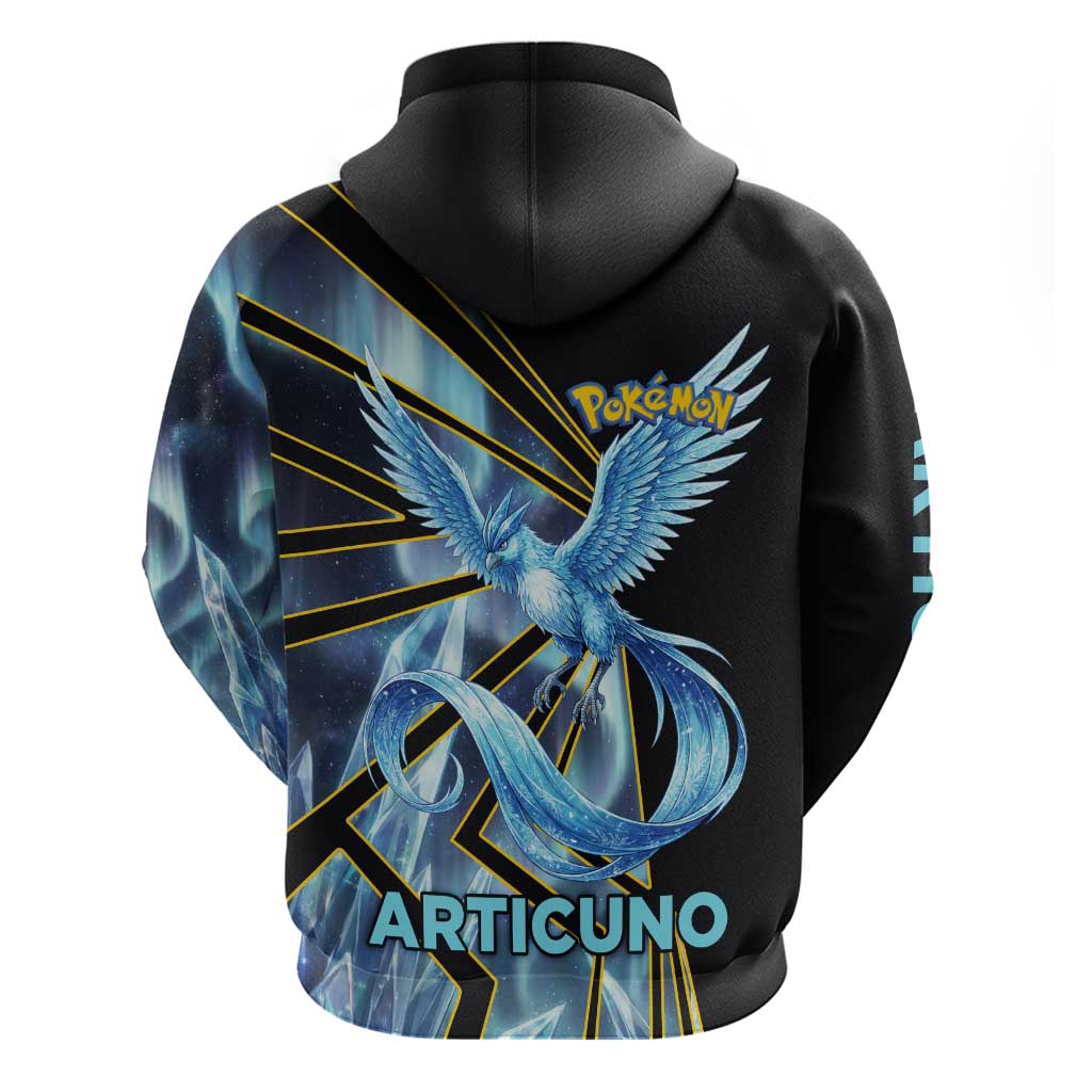 Articuno Poké Hoodie Frost Crystal Comic Style