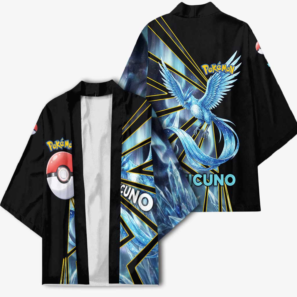 Articuno Poké Kimono Frost Crystal Comic Style