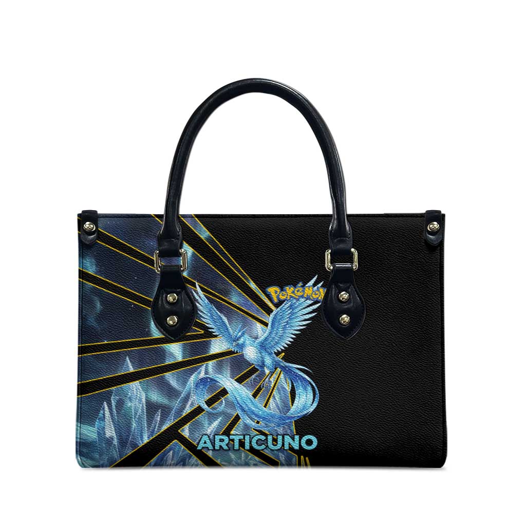 Articuno Poké Leather Bag Frost Crystal Comic Style