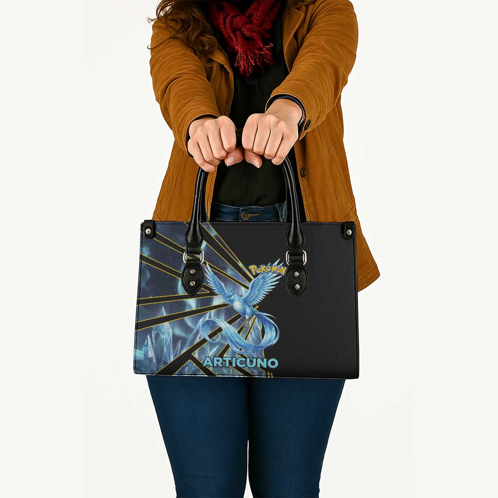 Articuno Poké Leather Bag Frost Crystal Comic Style
