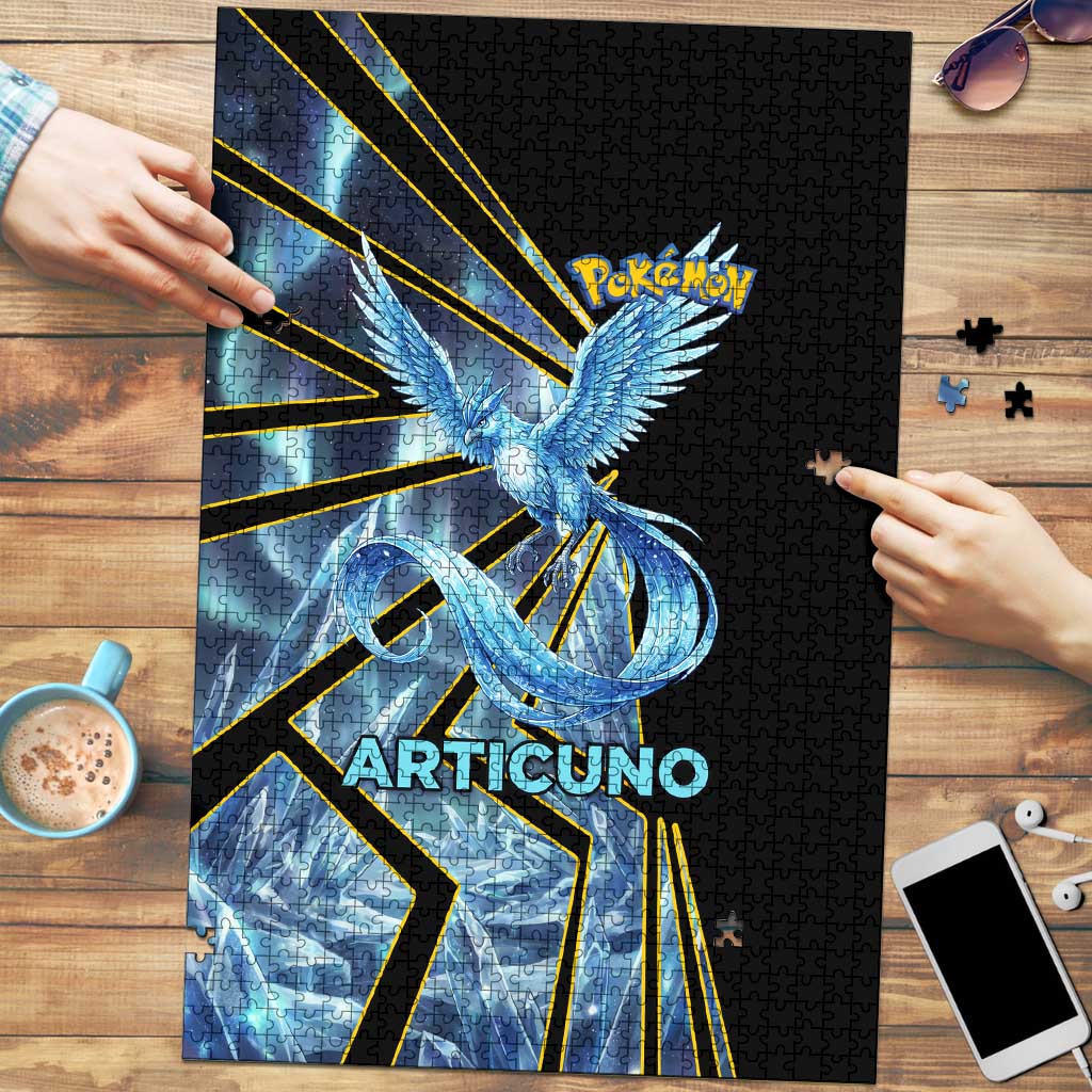 Articuno Poké Puzzle Frost Crystal Comic Style