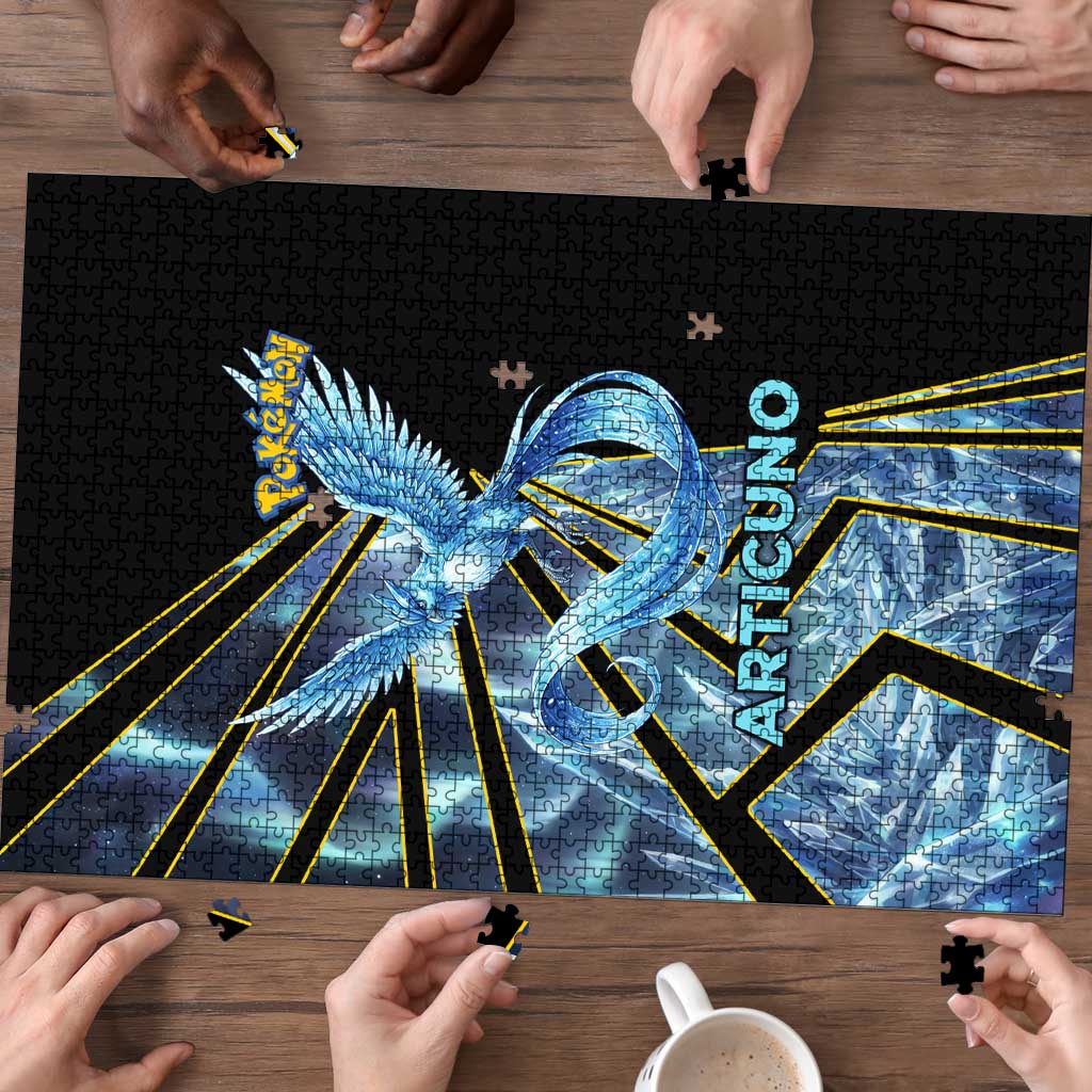Articuno Poké Puzzle Frost Crystal Comic Style