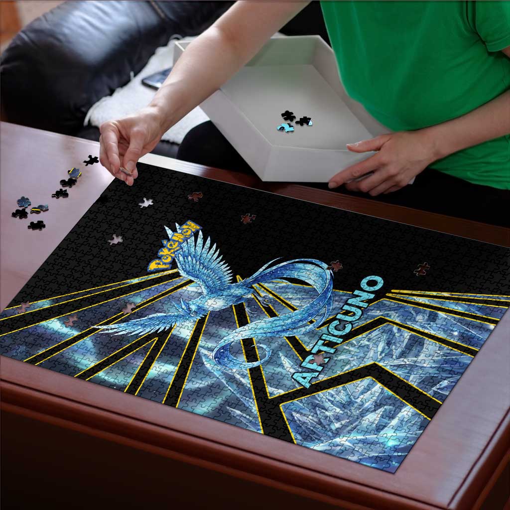 Articuno Poké Puzzle Frost Crystal Comic Style