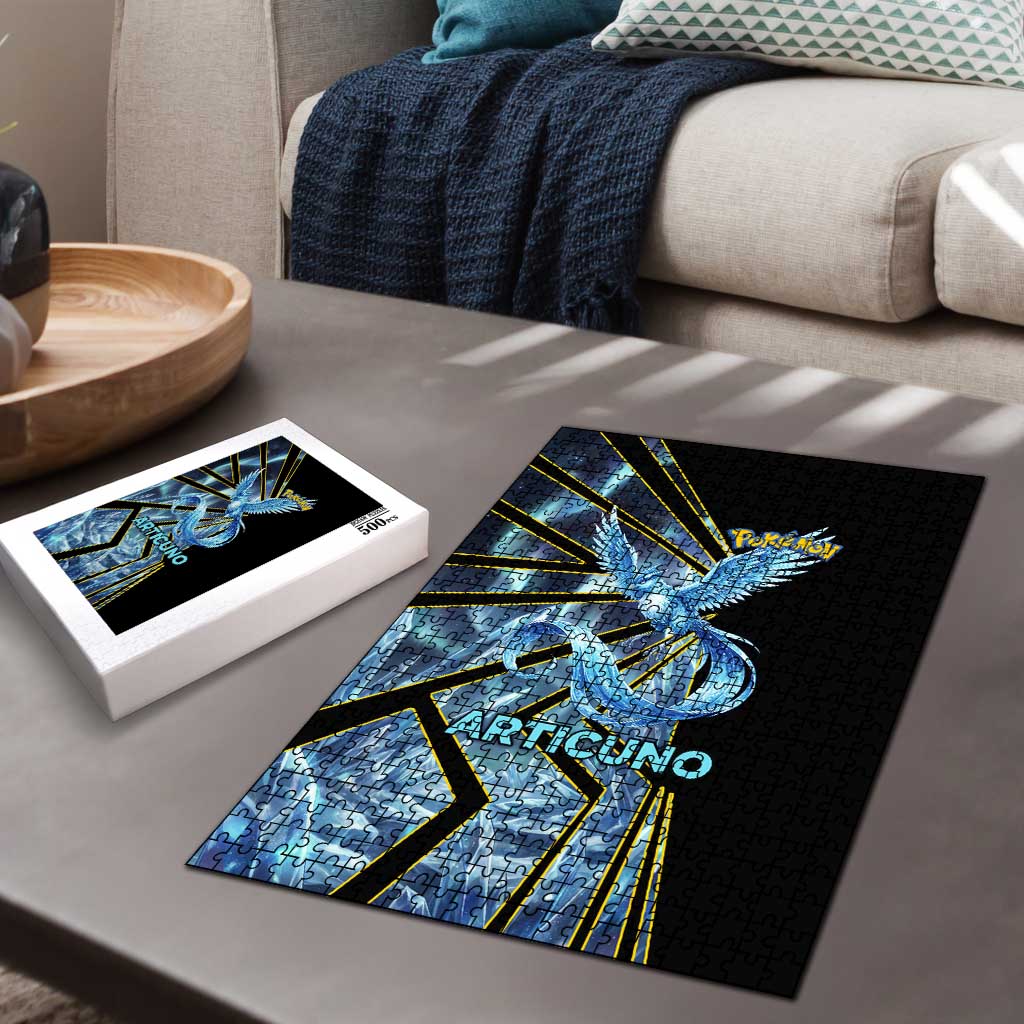 Articuno Poké Puzzle Frost Crystal Comic Style