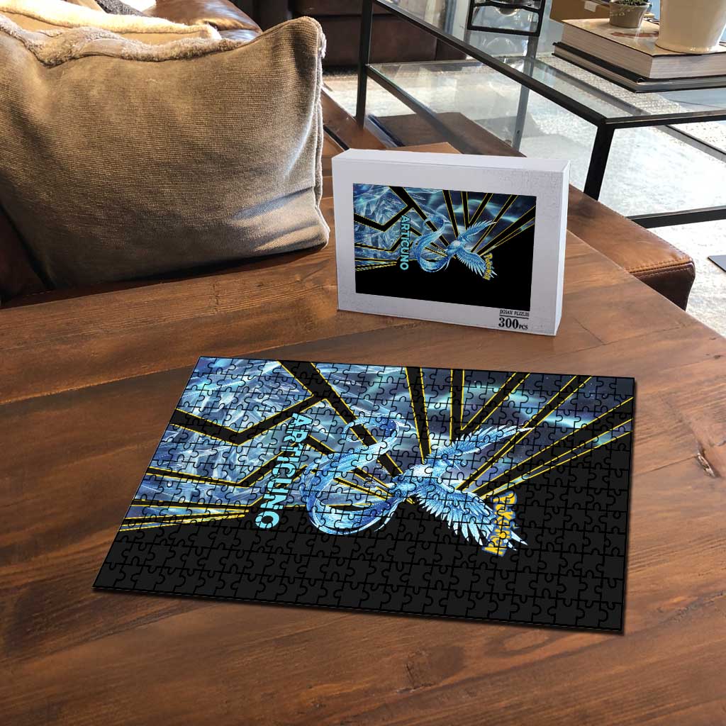 Articuno Poké Puzzle Frost Crystal Comic Style