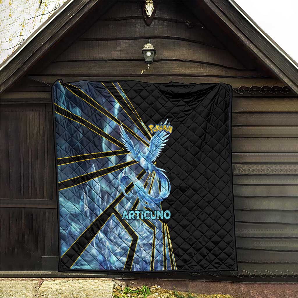 Articuno Poké Quilt Frost Crystal Comic Style