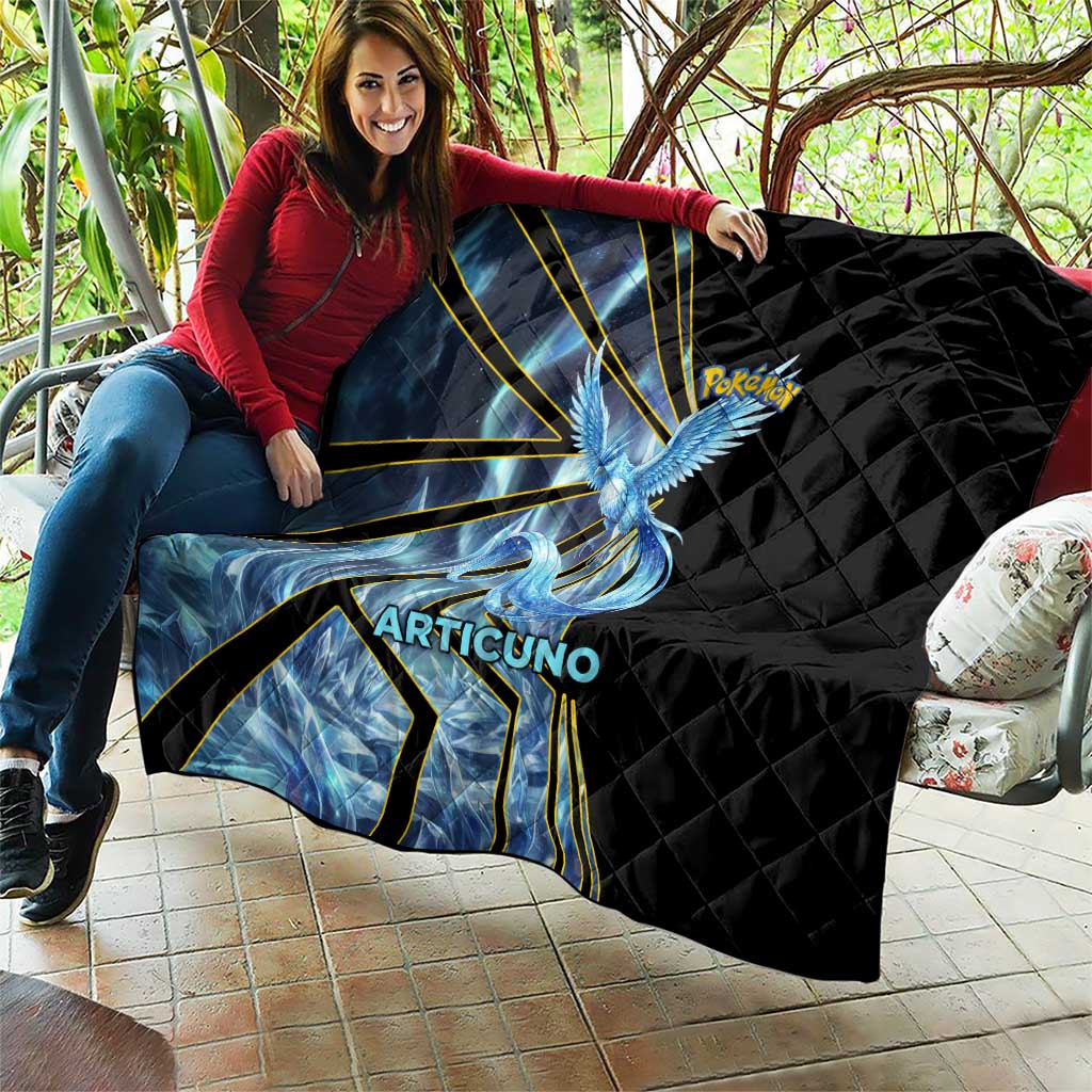 Articuno Poké Quilt Frost Crystal Comic Style