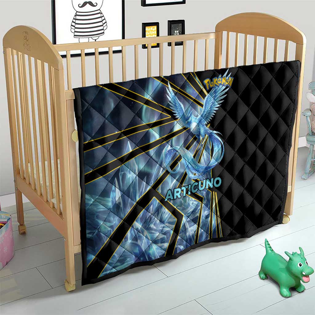 Articuno Poké Quilt Frost Crystal Comic Style