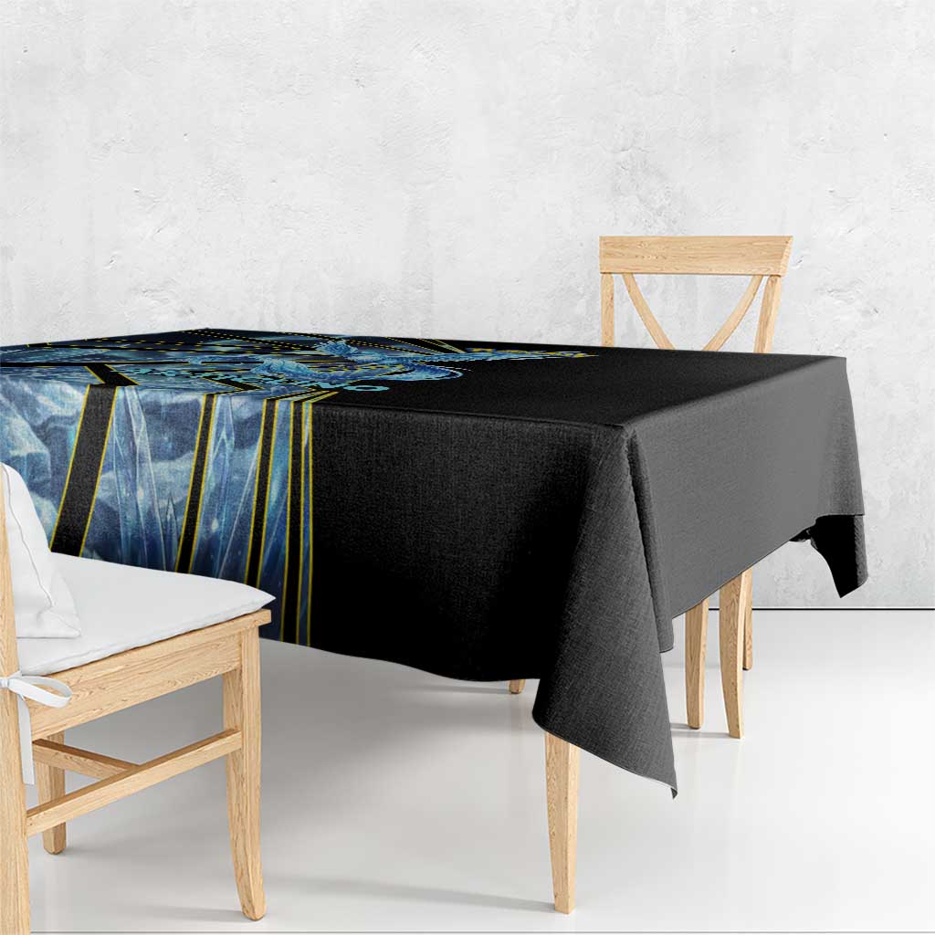Articuno Poké Tablecloth Frost Crystal Comic Style