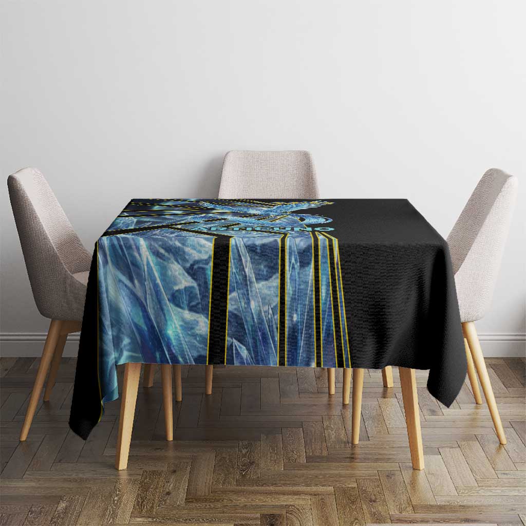 Articuno Poké Tablecloth Frost Crystal Comic Style