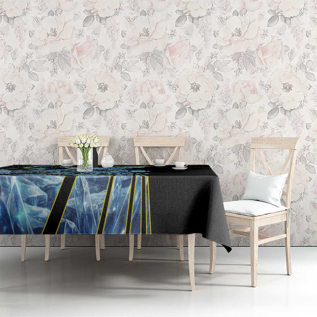 Articuno Poké Tablecloth Frost Crystal Comic Style