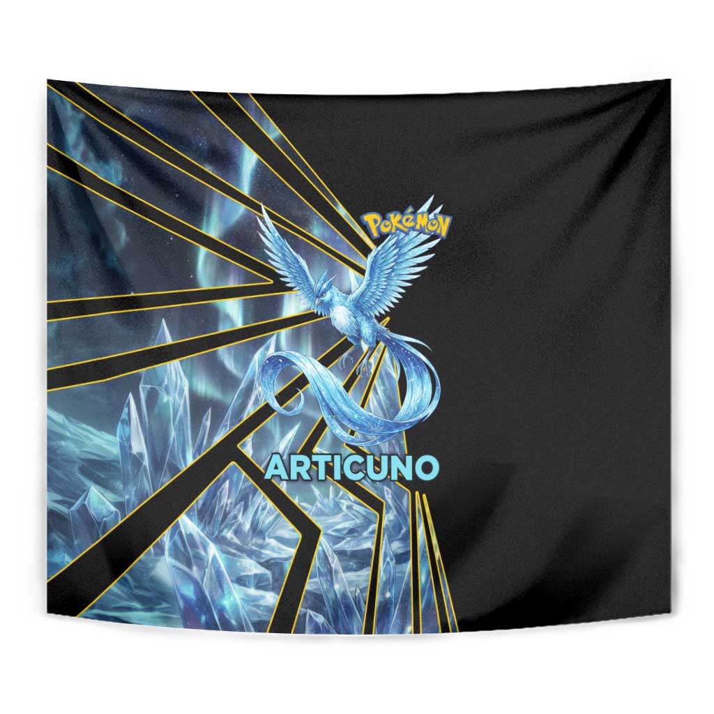Articuno Poké Tapestry Frost Crystal Comic Style
