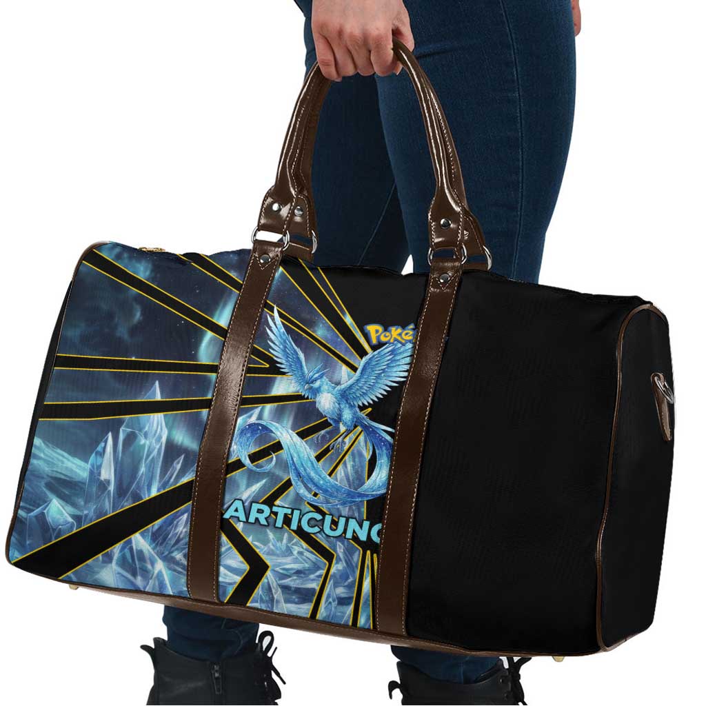 Articuno Poké Travel Bag Frost Crystal Comic Style