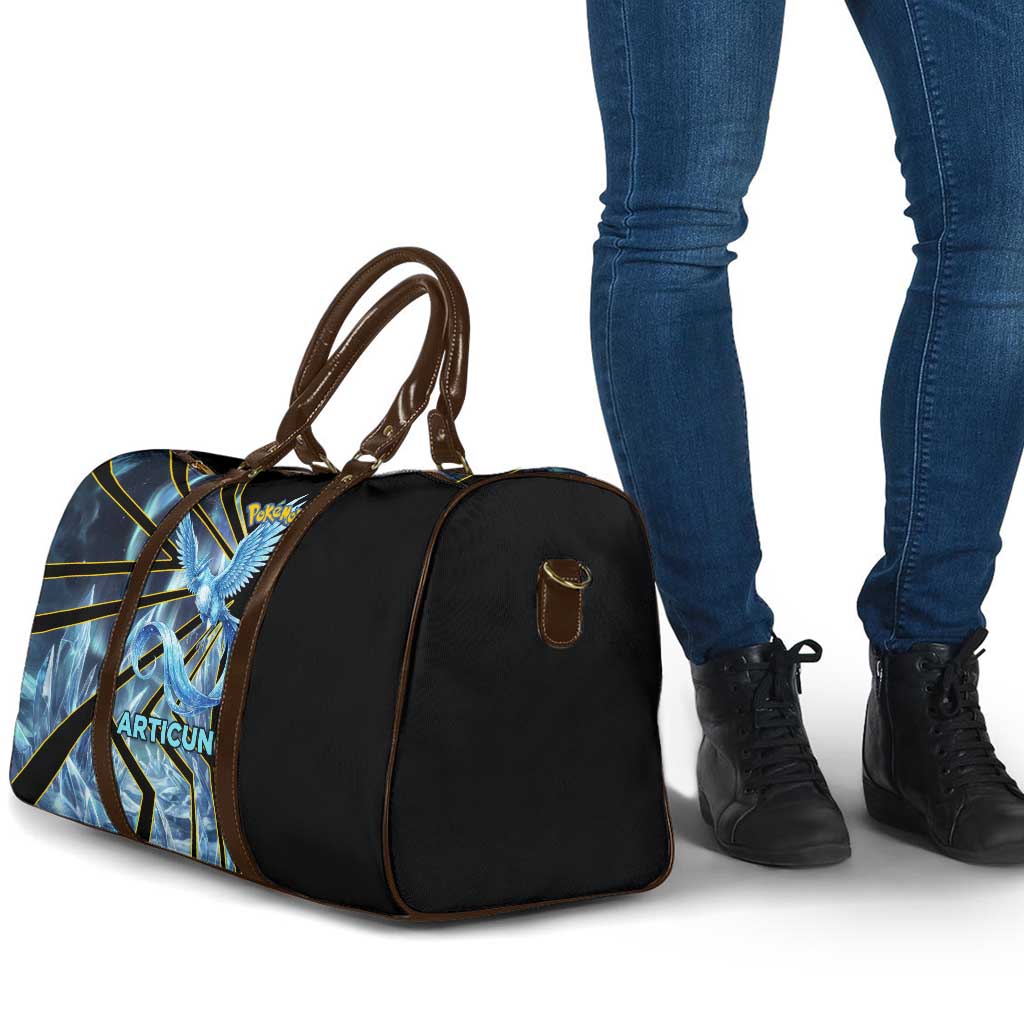Articuno Poké Travel Bag Frost Crystal Comic Style