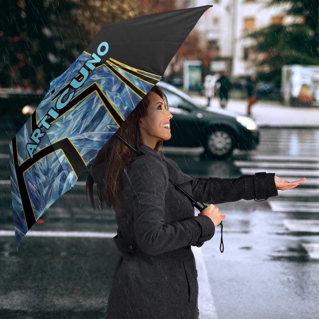Articuno Poké Umbrella Frost Crystal Comic Style