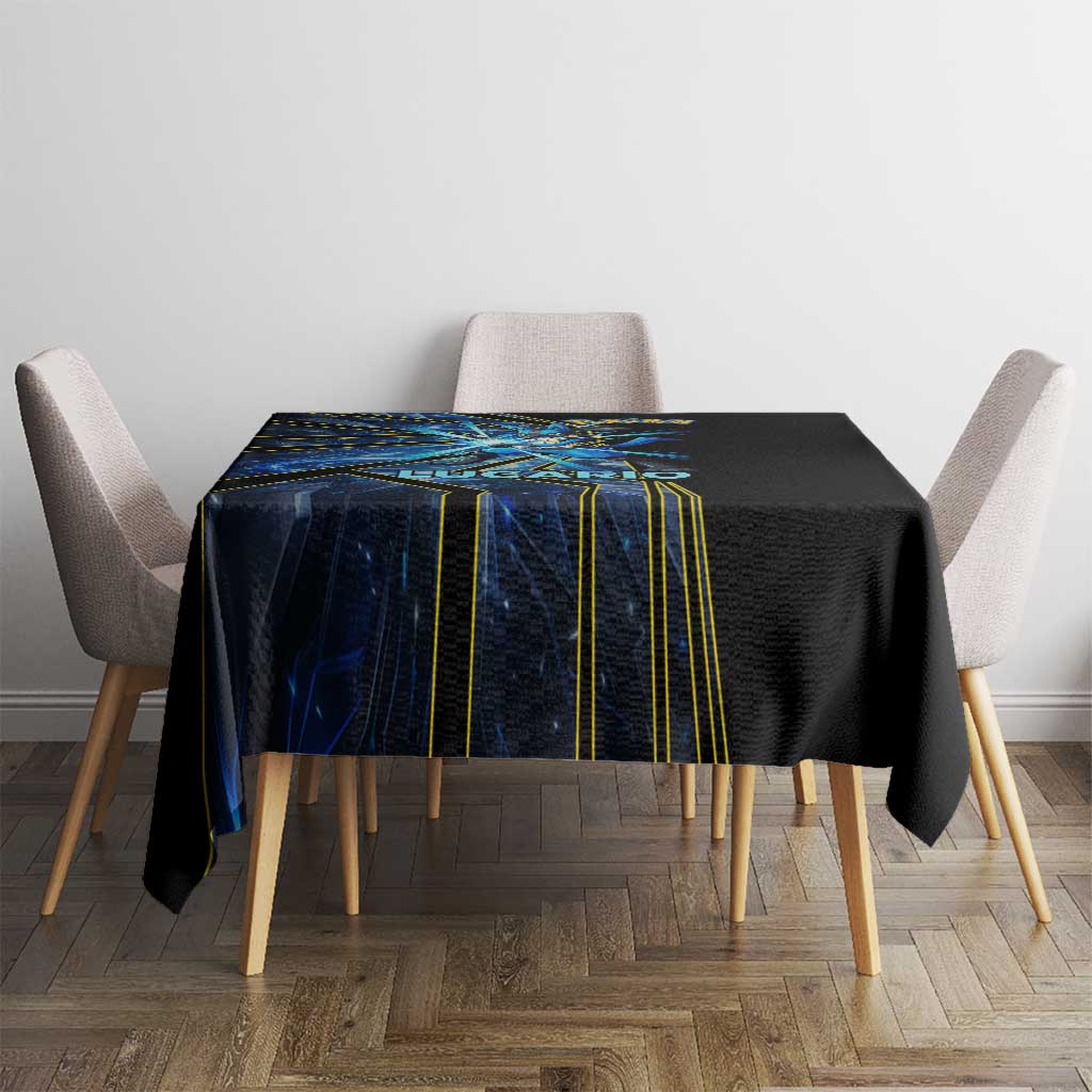 Lucario Poké Tablecloth Aura Blast Comic Style