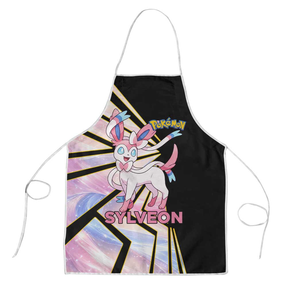 Sylveon Poké Apron Pastel Ribbon Comic Style