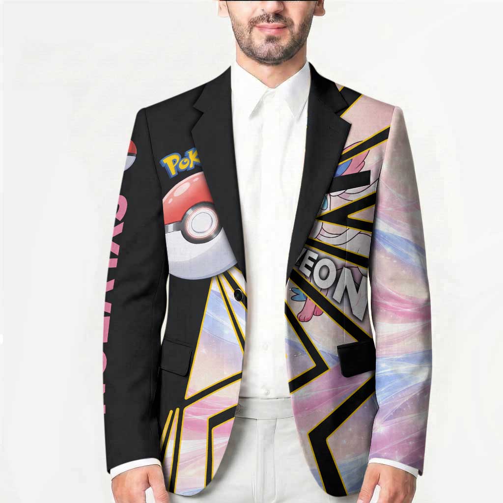 Sylveon Poké Blazer Pastel Ribbon Comic Style
