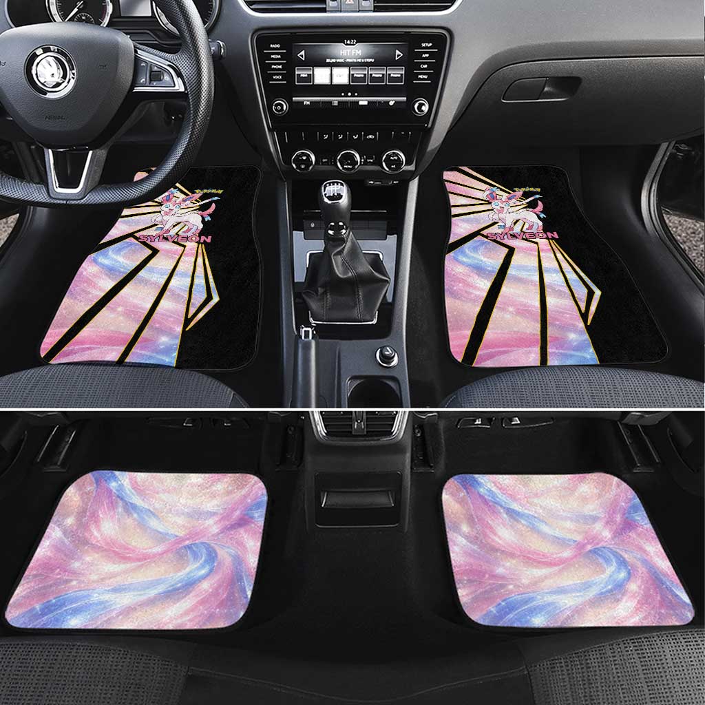 Sylveon Poké Car Mats Pastel Ribbon Comic Style
