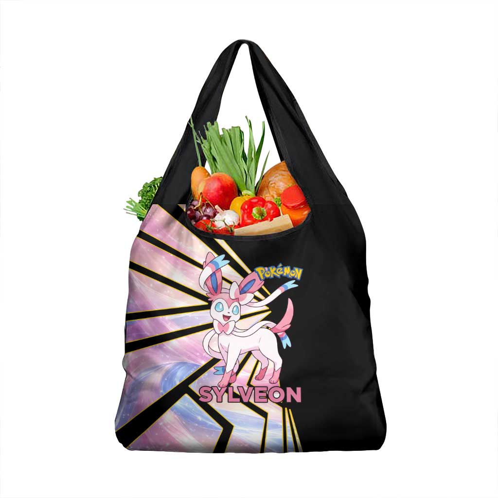 Sylveon Poké Grocery Bag Pastel Ribbon Comic Style