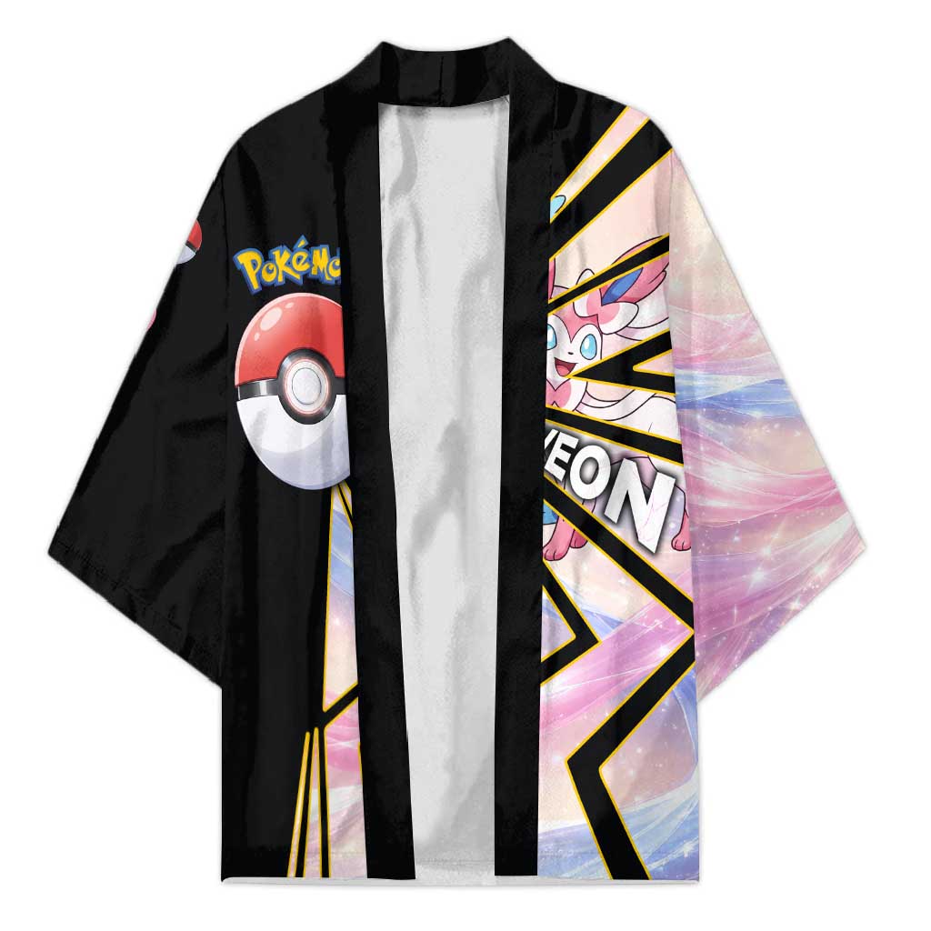 Sylveon Poké Kimono Pastel Ribbon Comic Style