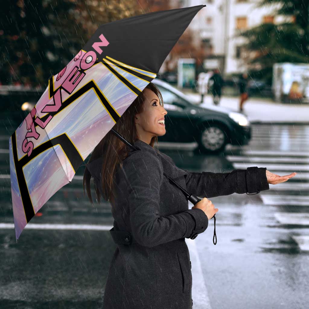 Sylveon Poké Umbrella Pastel Ribbon Comic Style