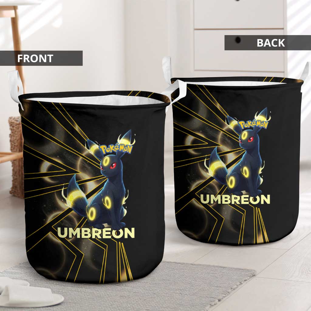 Umbreon Poké Laundry Basket Lunar Eclipse Comic Style