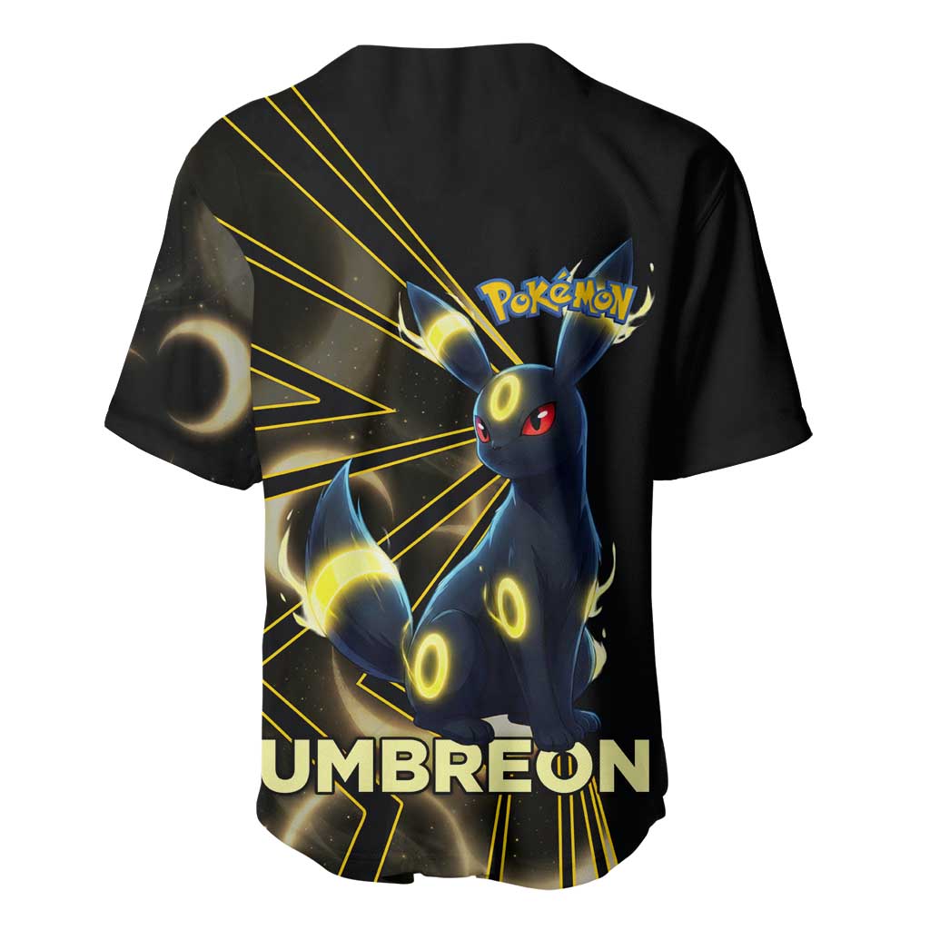Umbreon Poké Baseball Jersey Lunar Eclipse Comic Style