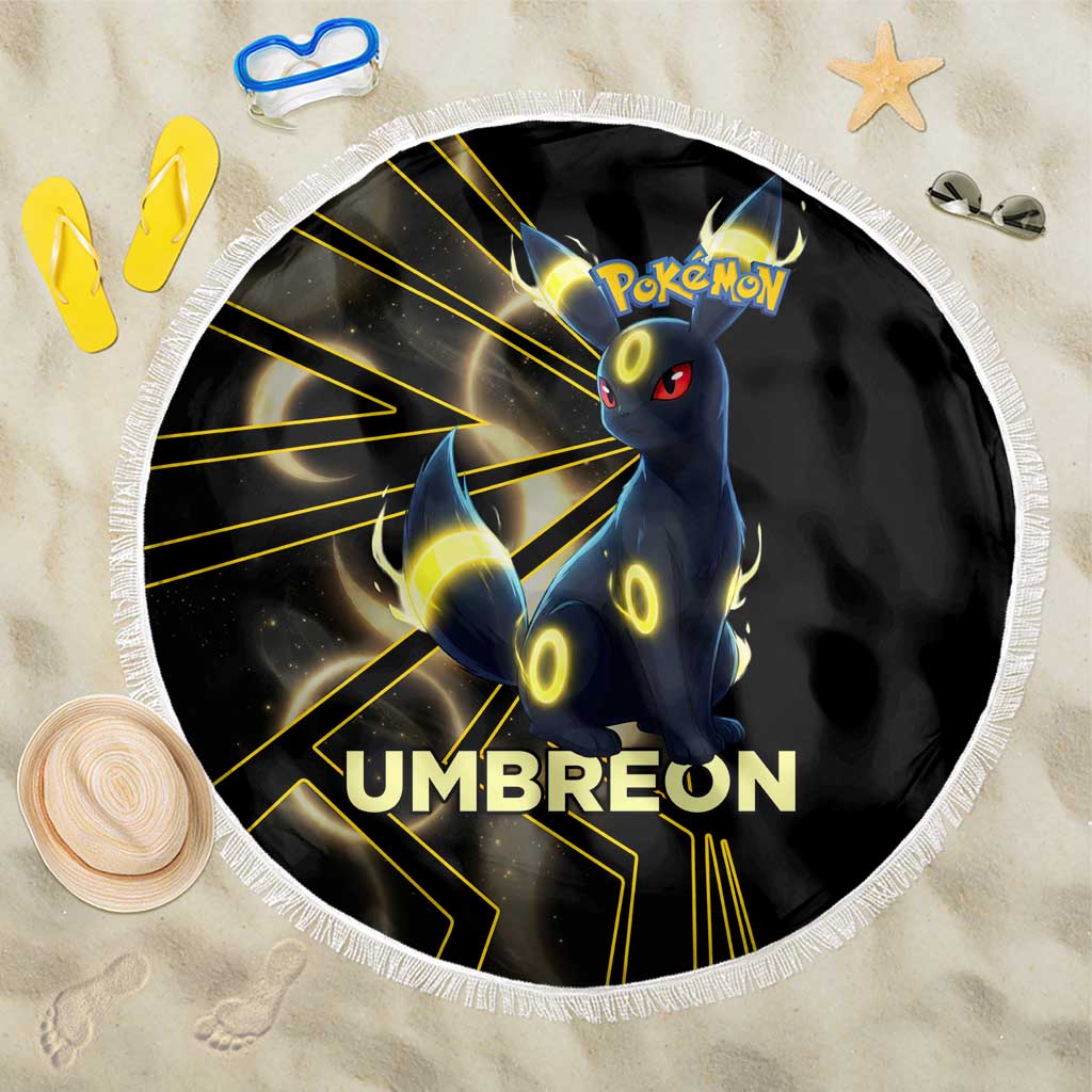 Umbreon Poké Beach Blanket Lunar Eclipse Comic Style