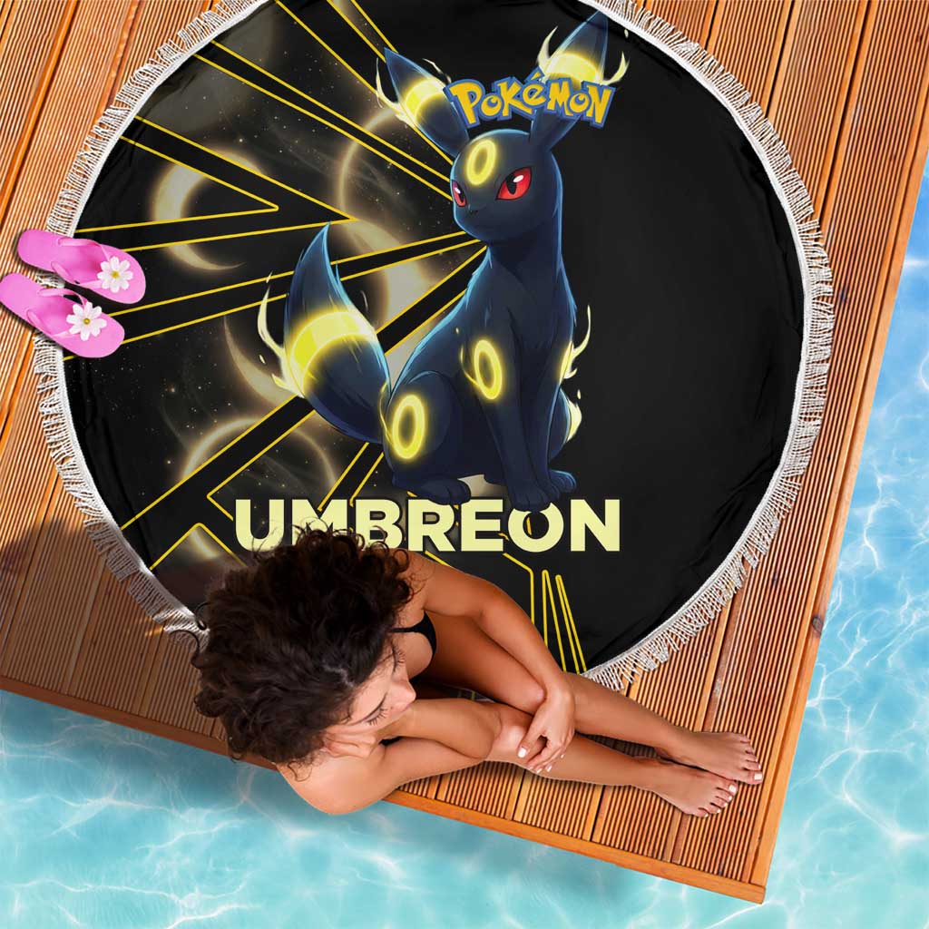 Umbreon Poké Beach Blanket Lunar Eclipse Comic Style