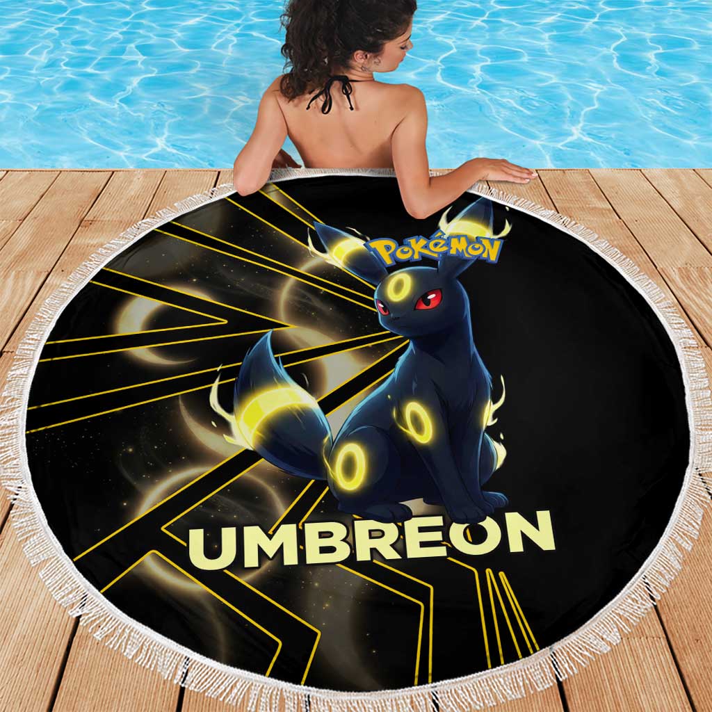 Umbreon Poké Beach Blanket Lunar Eclipse Comic Style