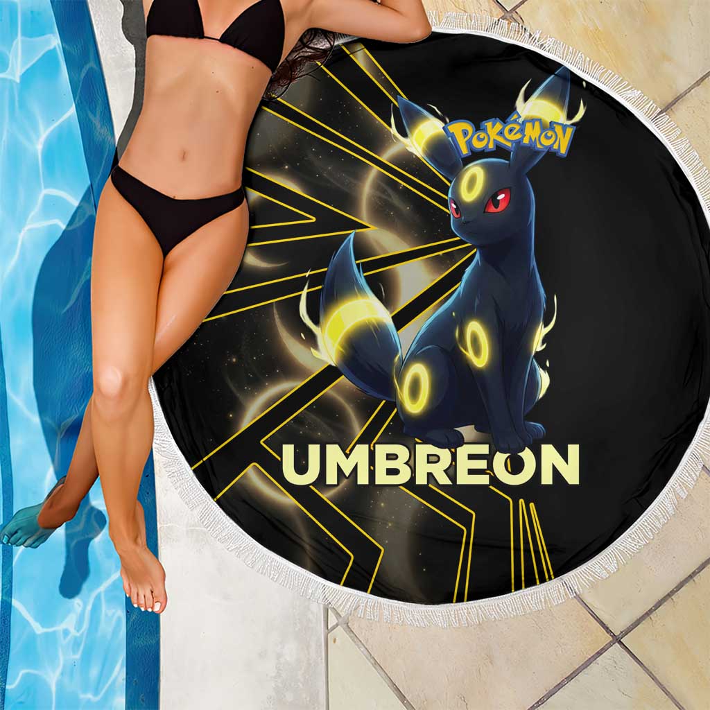 Umbreon Poké Beach Blanket Lunar Eclipse Comic Style