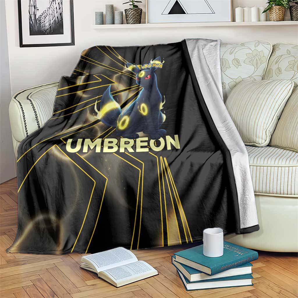 Umbreon Poké Blanket Lunar Eclipse Comic Style