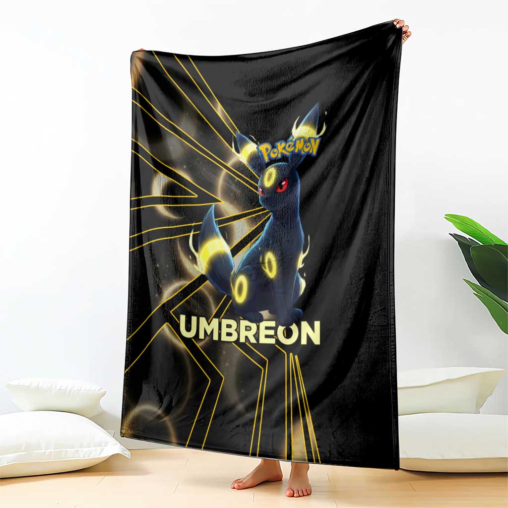 Umbreon Poké Blanket Lunar Eclipse Comic Style