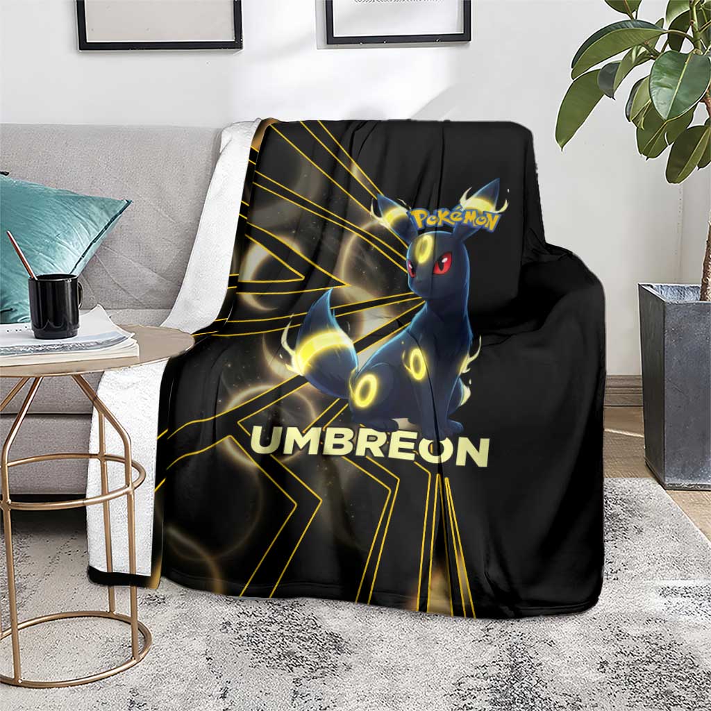 Umbreon Poké Blanket Lunar Eclipse Comic Style