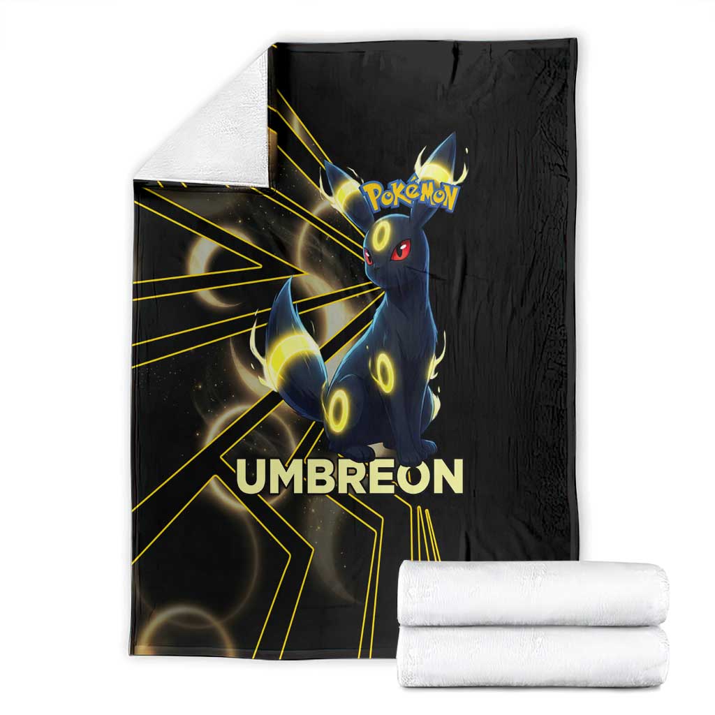 Umbreon Poké Blanket Lunar Eclipse Comic Style