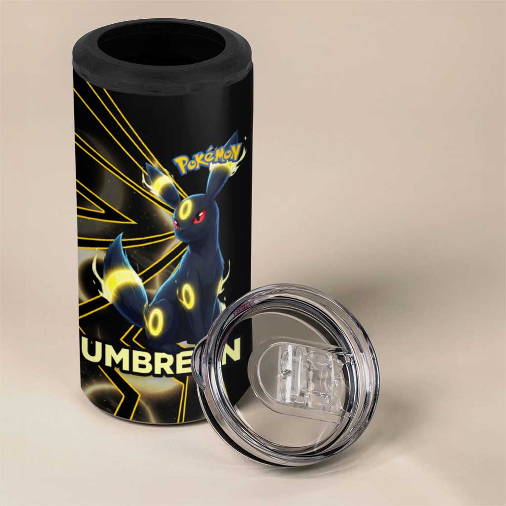 Umbreon Poké 4 in 1 Can Cooler Tumbler Lunar Eclipse Comic Style