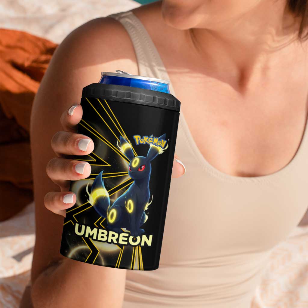 Umbreon Poké 4 in 1 Can Cooler Tumbler Lunar Eclipse Comic Style