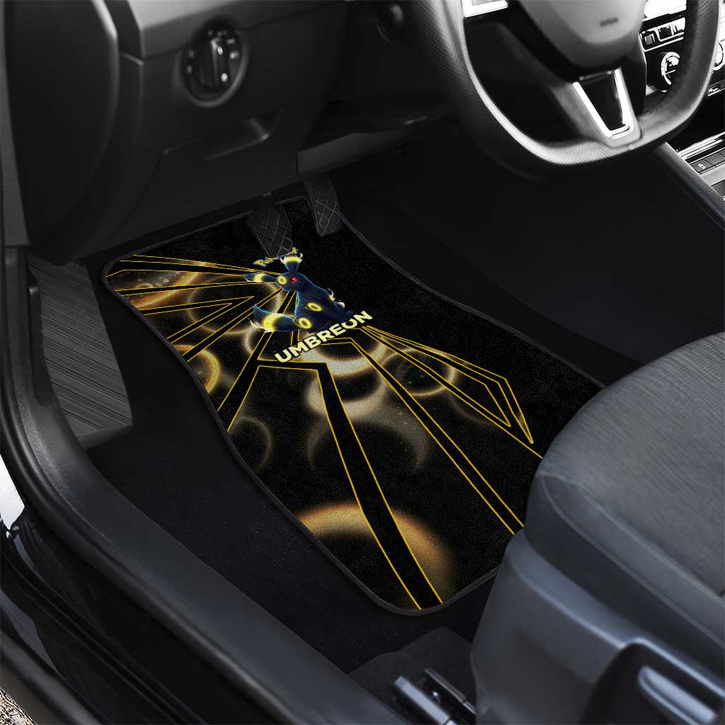 Umbreon Poké Car Mats Lunar Eclipse Comic Style