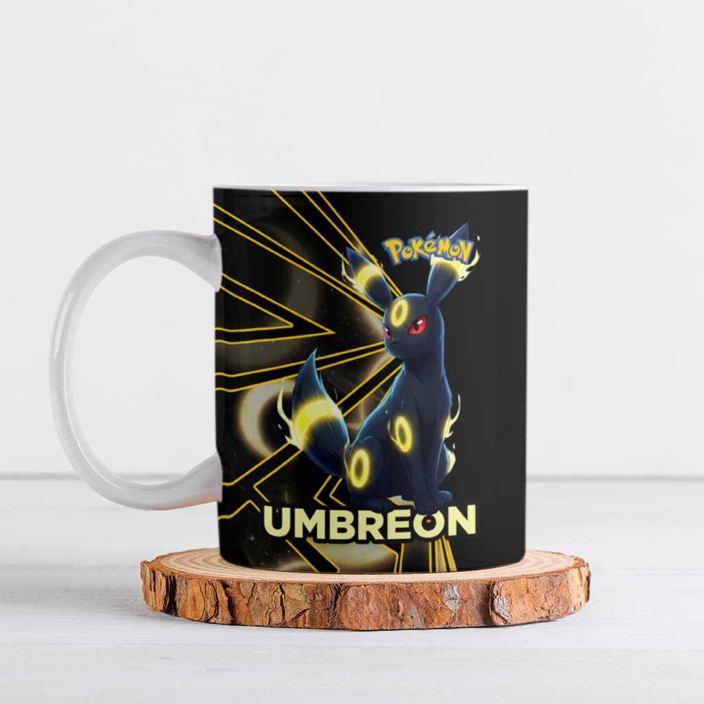 Umbreon Poké Ceramic Mug Lunar Eclipse Comic Style