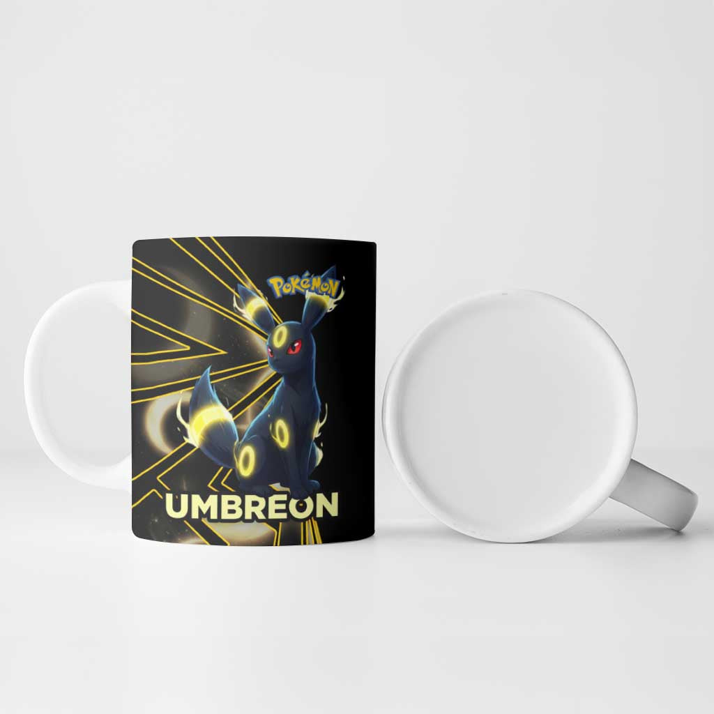 Umbreon Poké Ceramic Mug Lunar Eclipse Comic Style