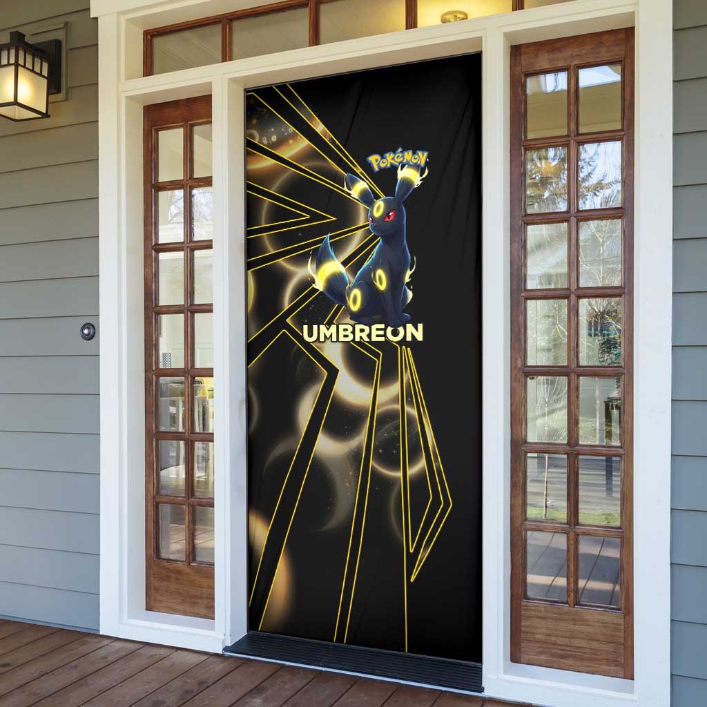 Umbreon Poké Door Cover Lunar Eclipse Comic Style
