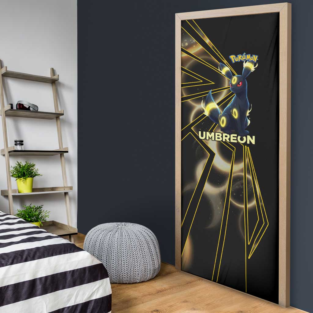 Umbreon Poké Door Cover Lunar Eclipse Comic Style