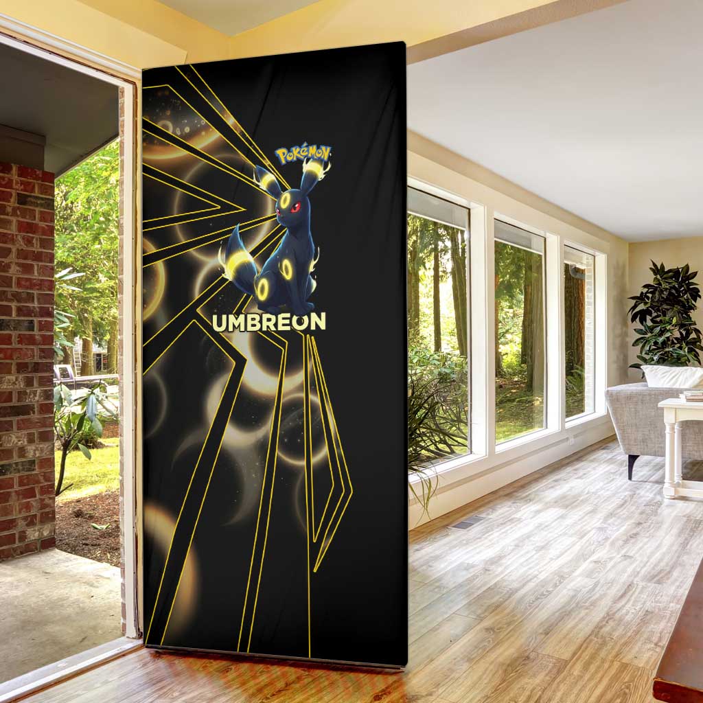 Umbreon Poké Door Cover Lunar Eclipse Comic Style