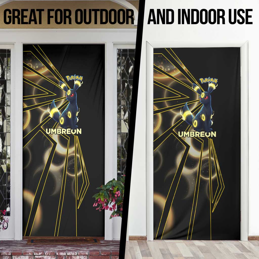 Umbreon Poké Door Cover Lunar Eclipse Comic Style