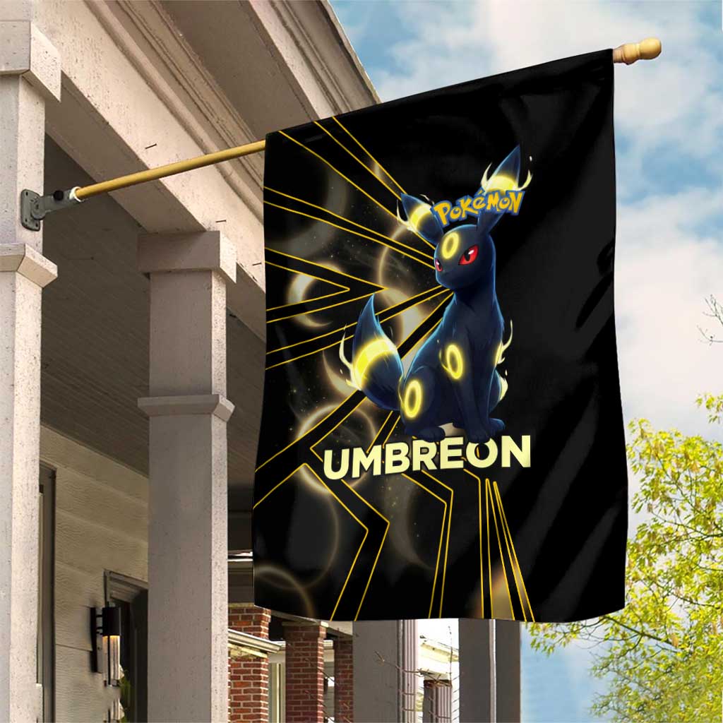Umbreon Poké Garden Flag Lunar Eclipse Comic Style