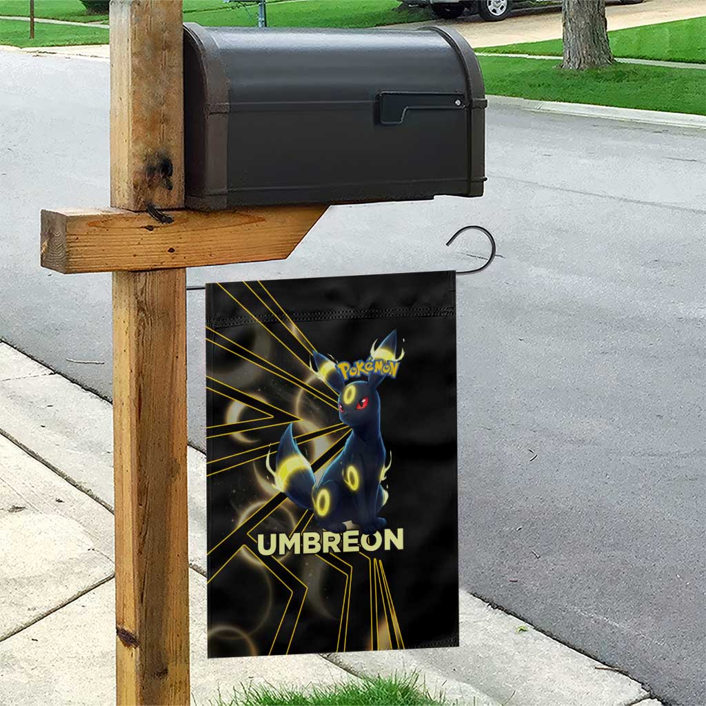 Umbreon Poké Garden Flag Lunar Eclipse Comic Style