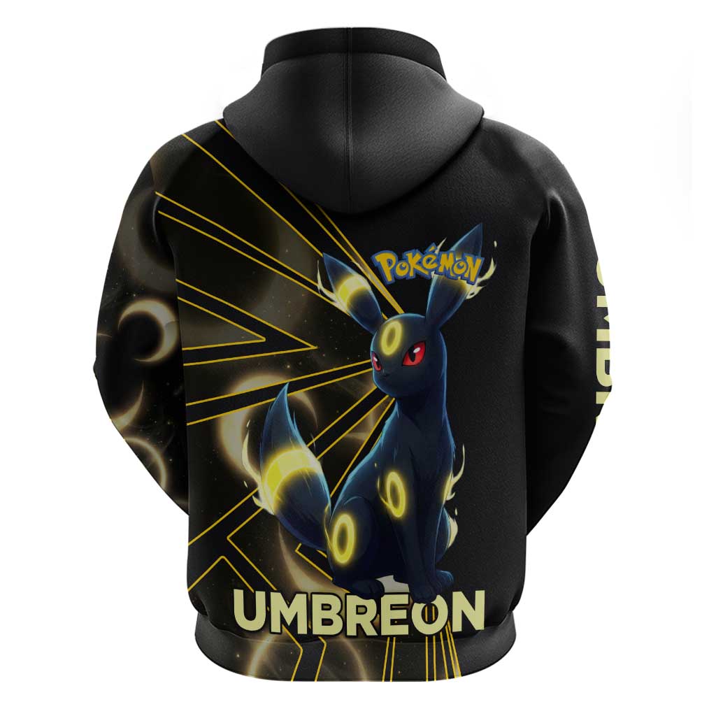 Umbreon Poké Hoodie Lunar Eclipse Comic Style